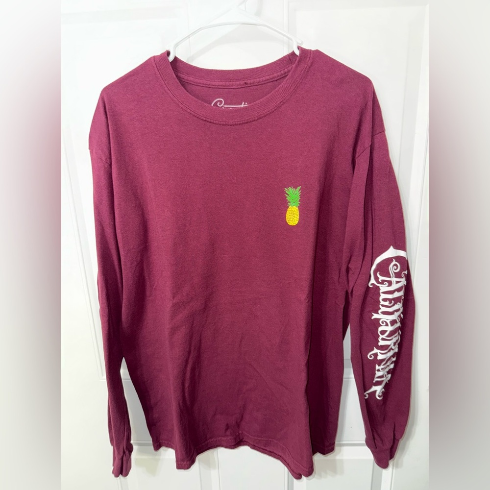 Pineapple long sleeve tee